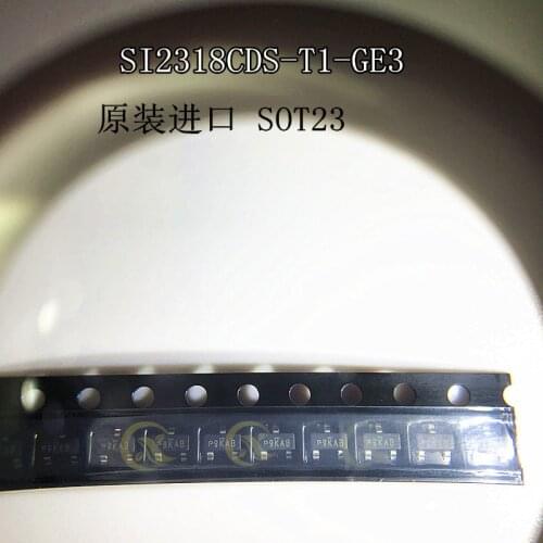 10PCS SI2318CDS-T1-GE3 SOT23 silk-screen P9 MOS field effect tube original products