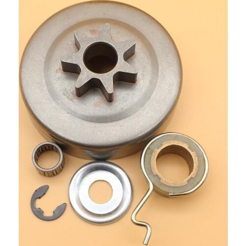.325" 7T Clutch Drum Bell Worm Gear Washer Kit For STIHL MS250 MS230 MS210 MS 250 230 210 025 023 021 Chainsaw Parts