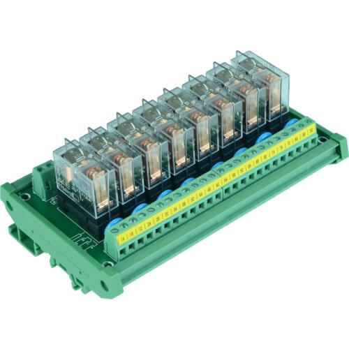 8 channel 24V 16A G2R-1-E Relay Module 8 channels module driver board PLC board G2R-1-E