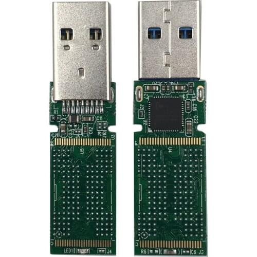 BGA152 BGA132 BGA136 TSOP48 NAND flash USB3.0 U disk PCB IS917 main controller without flash memory for recycle SSD flash chips