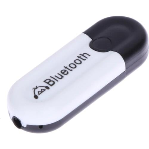 Bluetooth USB A2DP Adapter Dongle Blutooth Music Audio Receiver Wireless Stereo 3.5mm Jack For Car AUX Android/IOS Mobile Phone
