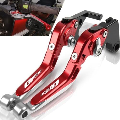 For DUCATI GT1000 2006 2007 2008 2009 2010 Motorcycle handbrake Folding Extendable Moto Handlebar Adjustable Clutch Brake Levers