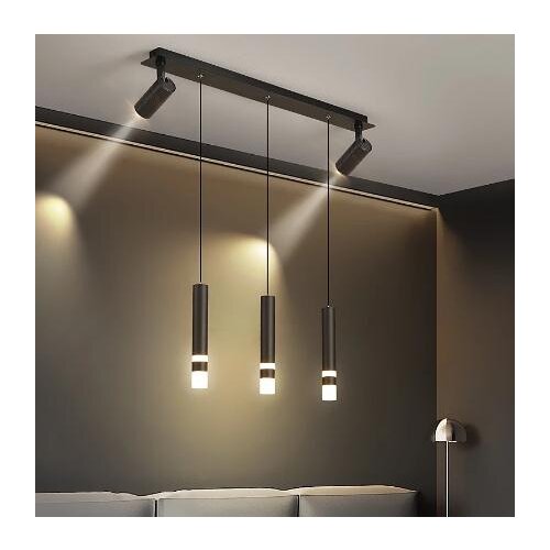 Dining room chandelier Three led simple modern cash register bar light luxury dining table with spotlight Nordic minimalist new