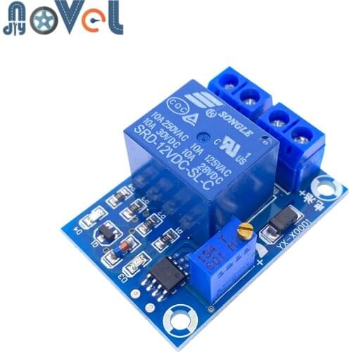 DC 12V Battery Undervoltage Low Voltage Cut off Automatic Switch Recovery Protection Module Charging Controller Protection Board