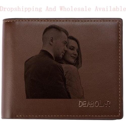 Custom Photo Mens Trifold Wallet,Custom Photo Wallet ,Personalized Photo Wallet,Custom Wallet ,Personalized Fathers Day Gifts
