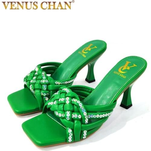 Latest African Style Shoes for Women Mama Slippers Luxery Shoes Women Ladies Shoes and Sandals Wedding Shoes for Women Bride