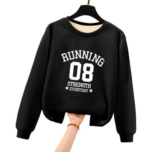 New Big Child Long Sleeve Tops Tees Thicken Warm Girls Shirts Casual Winter Boys T-shirts Toddler Boy Clothes