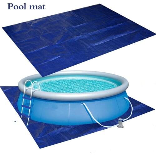 Large Size Swimming Pool Round Ground Cloth Lip Cover Anti Sun Dustproof Floor Cloth Mat Cover For Outdoor Pool Accessories Tool