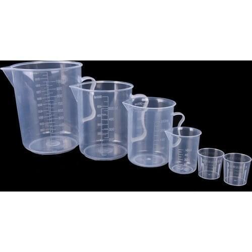 1/2 PCS Measuring Cup Home Measuring Tools Transparent Mug Digital Kitchen Gadgets Accessories 20/30/50/300/500/1000 ML