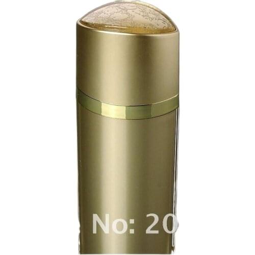 120ml gold Acrylic eye -shape press pump lotion bottle,cosmetic container,Cosmetic Packaging
