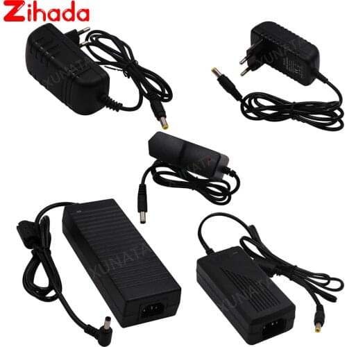 1A 2A 3A 4A 5A 6A 8A 10A Led Power Supply Adapter Transformer AC 100-240V to DC12V LED Driver Converter EU/US/UK/AU Plug