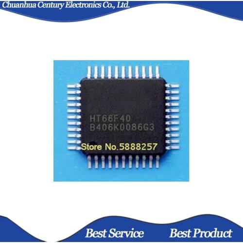 2 pcs/lot HT66F40 LQFP44 Original and New In Stock