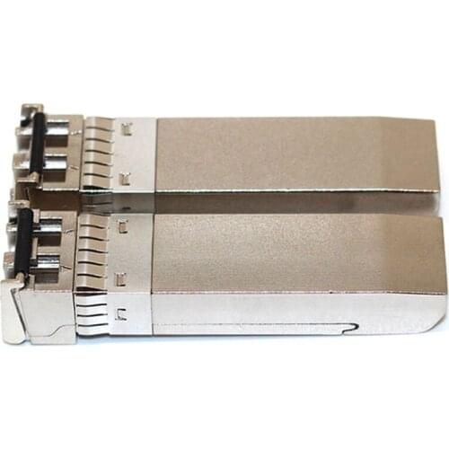 2-Pack 10GBASE-SR SFP+ to LC Multi Mode 10G Fiber Transceiver Modular for , Ubiquiti, TP-Link, Huawei, Mikrotik