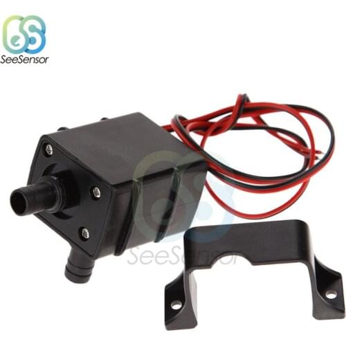 DC 12V 3M 240L/ H Ultra Quiet Water Pump Micro Brushless Motor Diving Pool Pump Solar Energy Submersible Aquarium Fish Tank Pump