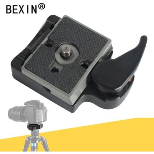 Quick release camera clamp bexin 323 tripod clamp quick plate adapter dslr mount clamp 200pl clamp for manfrotto DSLRS camera