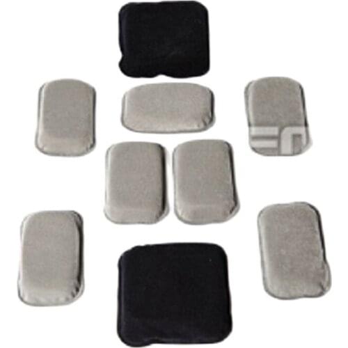 TB1266-9PCS FMA Military Tactical Helmet Replacement Pad Protector Set