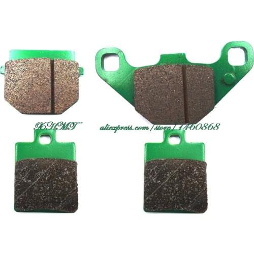 For PIAGGIO 50 NRG Power Pure Jet 2004 - 2010 Disc Brake Pads Pill Front Rear 2009 2008 2007 2006 2005