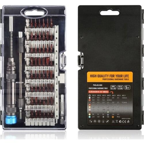 Multi Screwdriver Set 60 in 1 Hand Tool Screwdrivers For Computer PC Mobile Phone Repair Tools Torx Hex