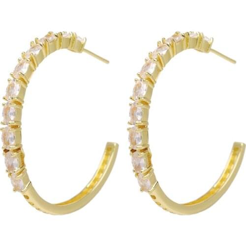 Bettyue Fashion Statement Fancy Earring For Women&Girls High Quality Zirconia Jewelry Three Color Choice Party Dazzling Gift