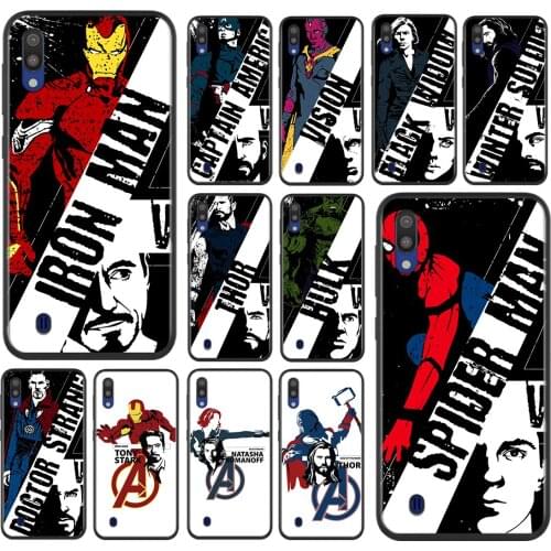 Avengers Marvel superhero For Samsung Galaxy A90 A80 A70 S A60 A50S A30 S A40 S A2 A20E A20 S A10S A10 E Soft Phone Case