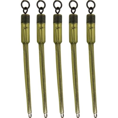 Set of 5 Carp Fishing Connector Solid Bag Stem Setups Swivels Tail Leader Sleeve