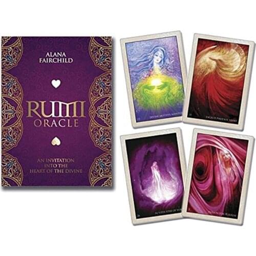 NEW English Rumi Tarot Cards Mysterious Tarot Table Board Game Family Cards Game Tarot Oracle Cards for Fun Home Party Game