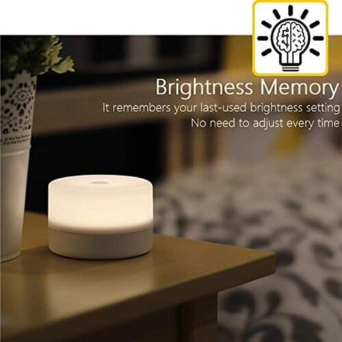 Bedside Lamp Dimmable Press Light, ChildrenS Adult Led Night Light, Table Decoration Mood Light, Bedroom Living Room Baby Nurse