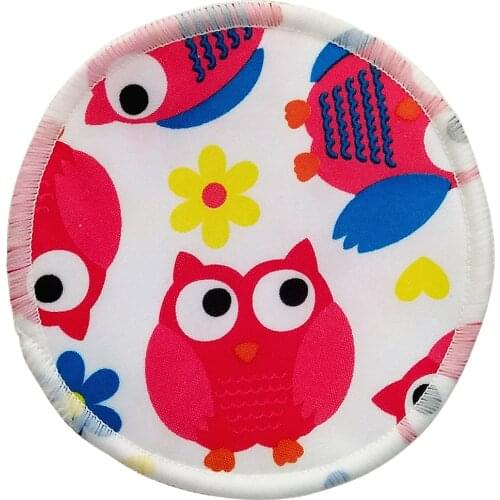 10PCS Organic Bamboo Breast Pad Nursing Pads For Mum Waterproof Washable Feeding Pad Bamboo Stay Dry Reusable Breast Pad