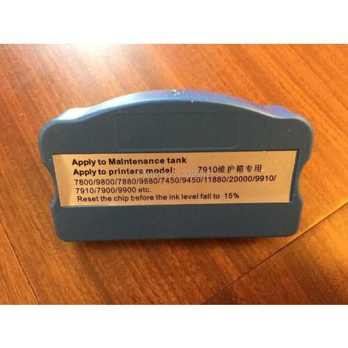Chip resetter for Epson 9900 maintenance tank for 9900 waste ink tank