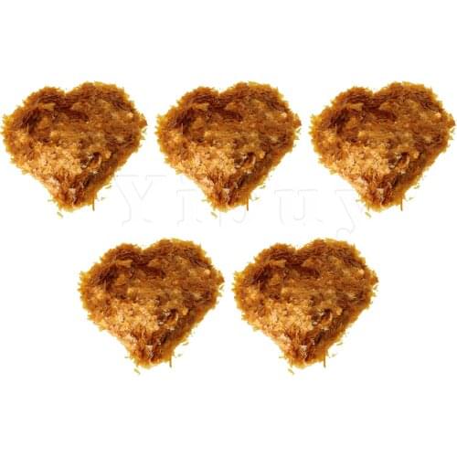 Yibuy Super Blonde Shellac Flakes for Adhesive Coating Yellow Pack of 5