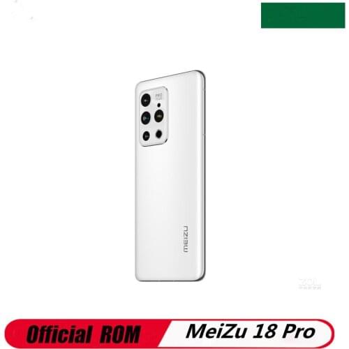 Official Meizu 18 Pro 5G Mobile Phone Screen Fingerprint 40W Super Charger Wireless Charge 6.7" 120HZ Snapdragon 888 50.0MP OTA