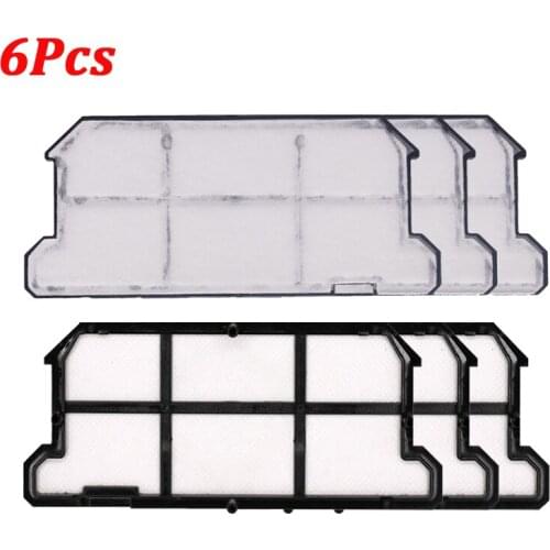 6Pcs Hepa Filters for iLife chuwi for V7 V7S V7s Pro Plus Robot Vacuum Cleaner Replacement Parts Accessories Kits Hepa Filter
