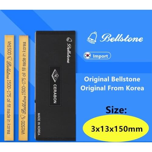 3x13x150mm BellStone Sharpener Oil Stone mold Polishing hign grade VH polishing stone
