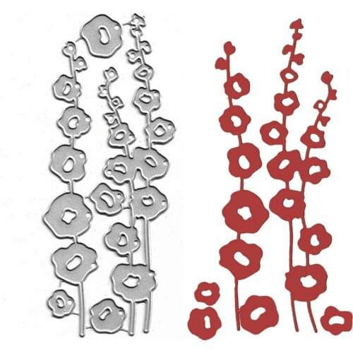 Plum Blossom Cutting Dies For Scrapbooking Wintersweet Fustelle Cut Die Mold Album Card Making Paper Craft Embossing Stencil