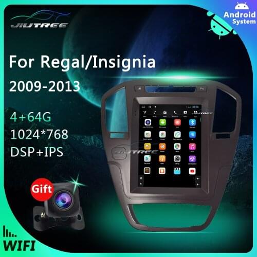 Telsa Style Vertical Android PX10 Car Radio For Buick Regal 2009-2013 Car Multimedia Player Auto GPS Navigation Stereo receiver