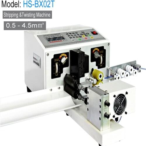 High Speed Automatic Wire Stripping Machine with Cutting and Peeling and Twisting Machine