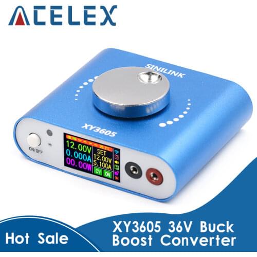 180W XY3605 36V Buck Boost Converter WIFI Digital Control 5.1A DC Adjustable Regulated Power Supply LCD Screen Remote Control