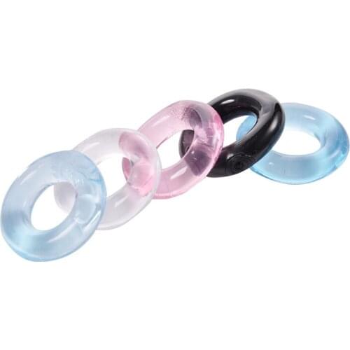 2pcs/Set Penis Ring Hard Strong Cock Enhancer Erectile Dysfunction Sex Toy For Men