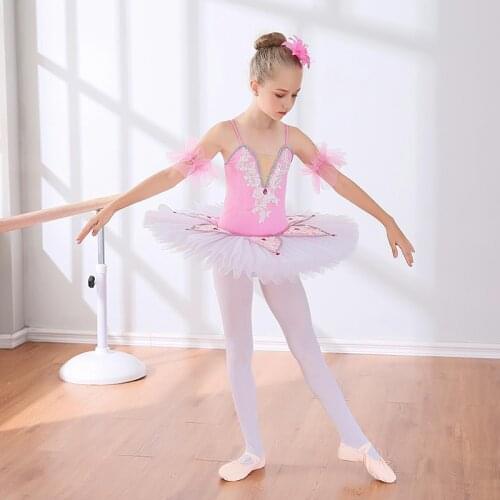 2019 Professional Ballet Costumes For kids / Pink Swan Lake Ballet Costume For Girls Ballerina Dress Children Ballet Dresses