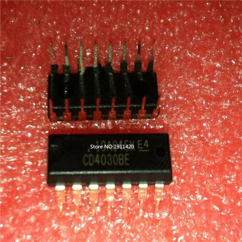 Free shipping 50pcs/lot CD4030BE CD4030 DIP-14 Best quality