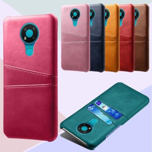 Case For Nokia 3.4 3.2 3.1 4.2 5.1 6.2 Credit Card Vintage PU Leather Wallet Case For Nokia 7.2 7.1 8.3 8.1 9 Pureview Funda