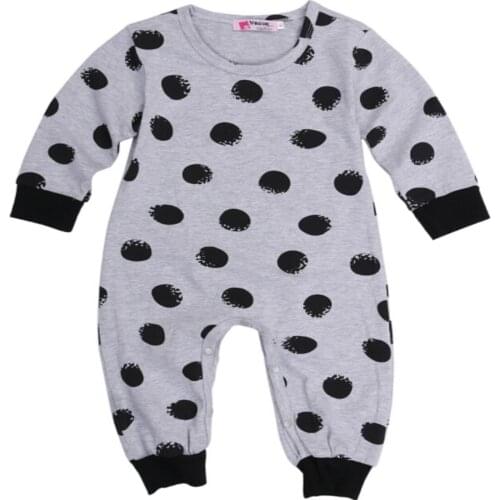 Baby Romper !!Newborn Baby Boy Girl Infant Warm Cotton Outfit Jumpsuit Long Sleeve Romper Clothes Size 0-24M