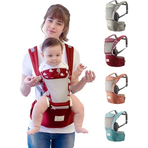 Ergonomic Baby Carrier Baby Kangaroo Child Hip Seat Tool Baby Holder Sling Wrap Backpacks Baby Travel Activity Gear