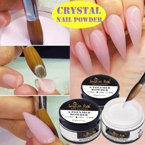 1Pcs Female Nail Modification Makeup Tool French Extended Nail Art Styling Crystal Powder Carving Quick-Drying Nail Powder