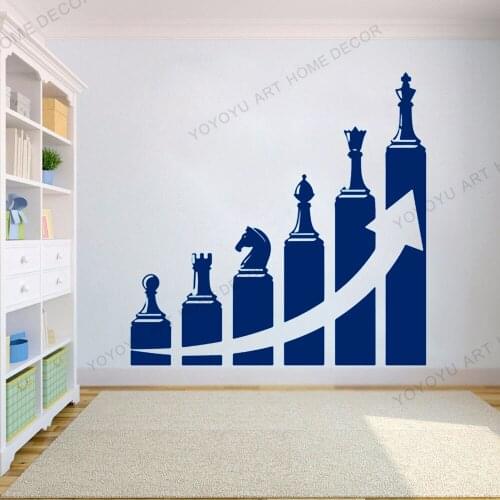 Simple Teamwork Wallpaper office Wall Decal Quotes Arrow pointing up working group Success Wall Sticker Office Sticker JC208