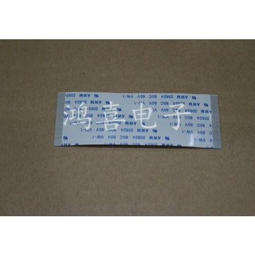 WZSM New AWM 20624 80C 60V FFC FPC Flexible Flat Cable 0.5 mm Pitch 50 Pin 60mm 80mm 140mm Forward Direction