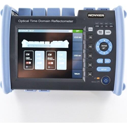 OTDR NK6000 Original 1310/1550nm 35/33dB Multi-Function Optical Time domain Reflectpmeter 5mw touch screen Free Shipping