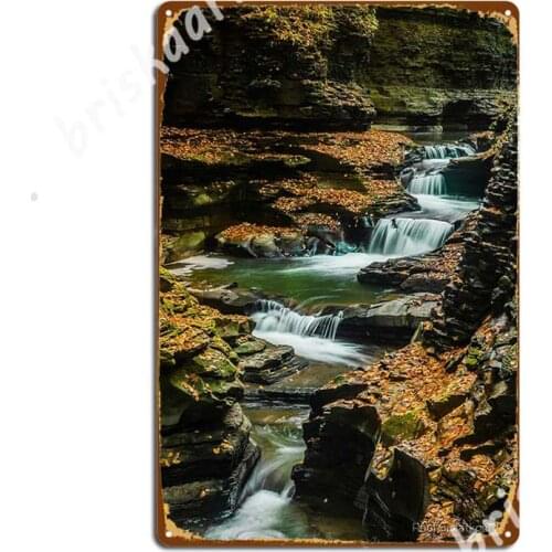 Autumn In The Glen Metal Signs Printing Bar Cave Cinema Garage Garage Decoration Tin sign Posters