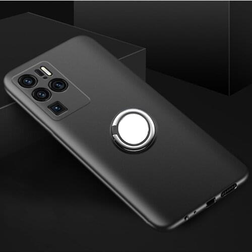 Case for Axon 30 Pro A2022 Ring Finger Holder Shockproof Phone Cover for ZTE Axon 30 Ultra A2022P