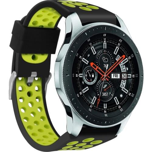 Original Strap for Samsung Gear S3 Frontier/Classic Galaxy watch 3 45mm 22mm Silicone Band for Samsung Galaxy Watch 46mm strap